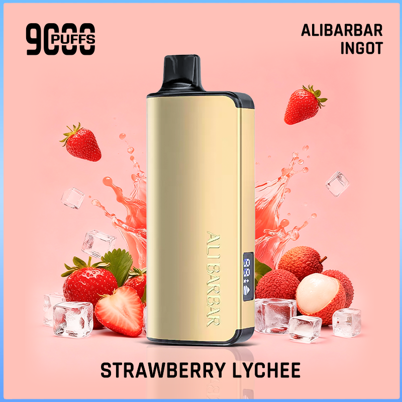 15.png Alibarbar Ingot Strawberry Lychee Ice 9000 Puffs - Image 1