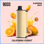 Alibarbar Ingot California Sunset (Fanta) 9000 Puffs