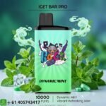 IGET Bar Pro Dynamic Mint 10000 Puffs