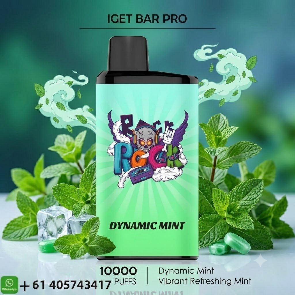 5688a4ce-5bf8-40de-9feb-d12d2bef546f.jpg IGET Bar Pro Dynamic Mint 10000 Puffs - Image 1