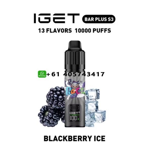 BLACKBERRY-ICE-1.jpg IGET Bar Plus S3 Kit BLACKBERRY ICE - Image 1