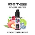 IGET Bar Plus S3 Kit PEACH LYCHEE LIME ICE