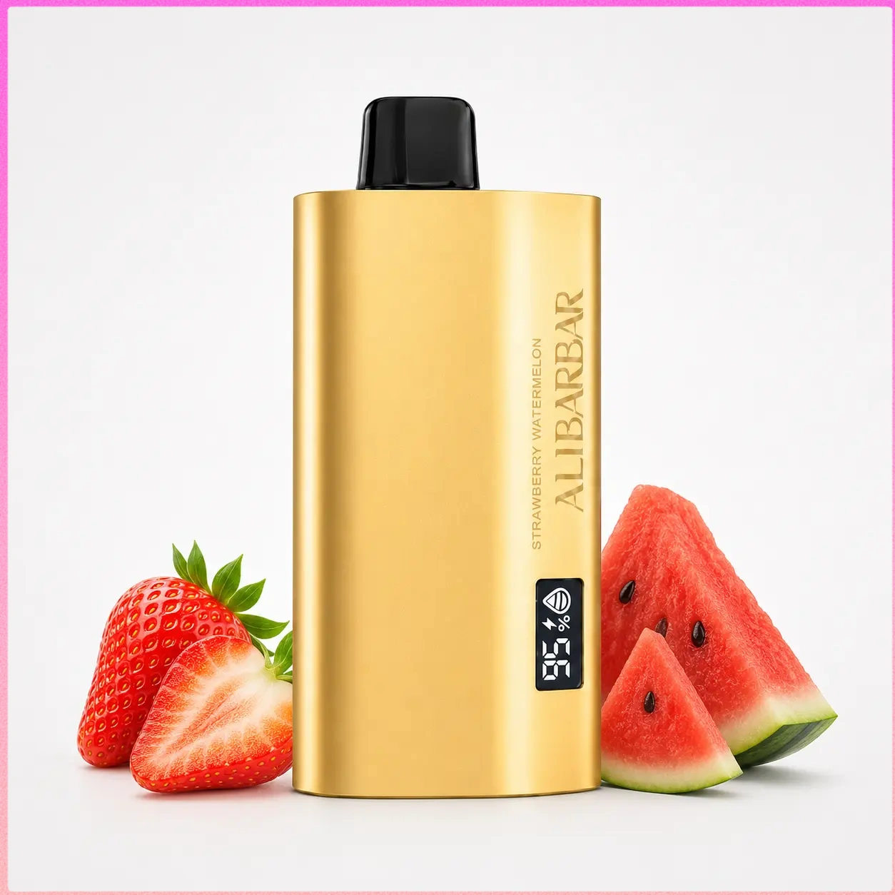 teq-12000-strawberry-watermelon.webp TEQ Alibarbar 12000 Puffs Strawberry Watermelon - Image 1