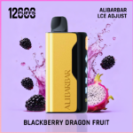 ALIBARBAR Ice Adjust 12000 Puffs Black Dragon Fruit
