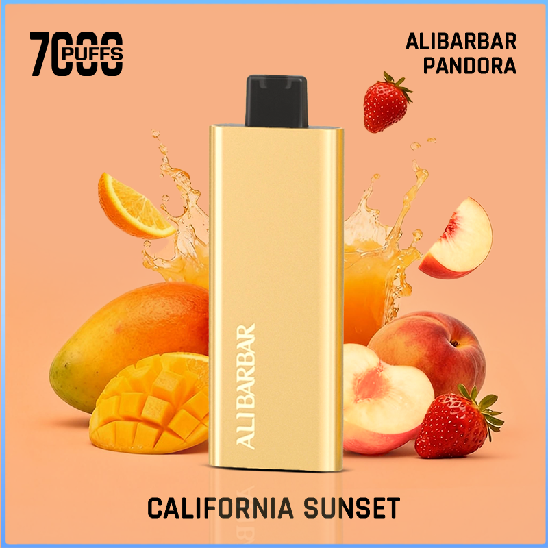 画板-1-03-1.png Alibarbar Pandora California Sunset 7000 Puffs - Image 1