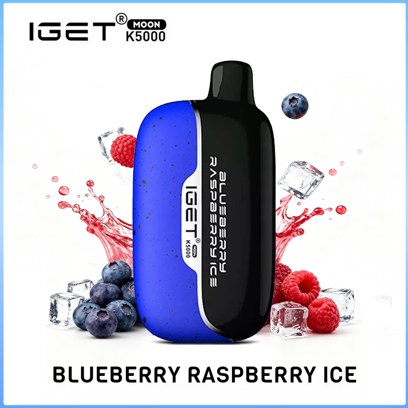 画板-1-07-2.png IGET MOON Blueberry Raspberry Ice 5000 Puffs - Image 1