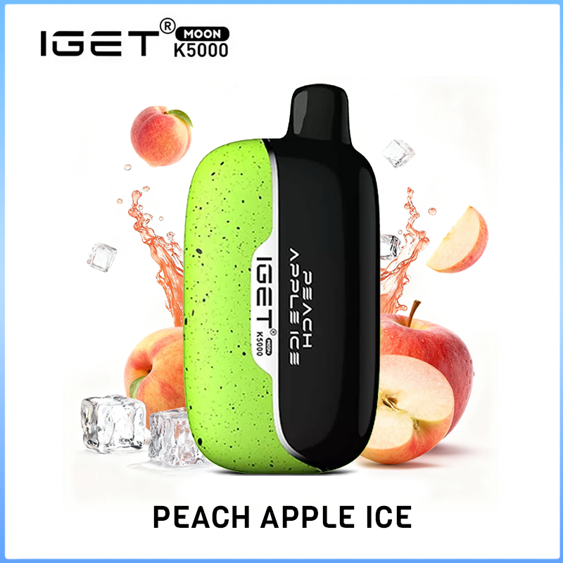 画板-1-10-2.png IGET MOON Peach Apple 5000 Puffs - Image 1