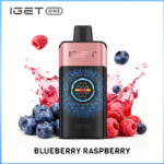 IGET One Blueberry Raspberry 12000 puffs
