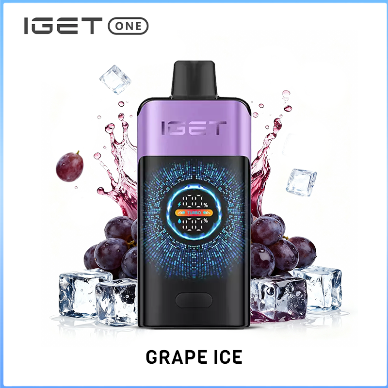 画板-1-17-1.png IGET One Grape Ice 12000 Puffs - Image 1