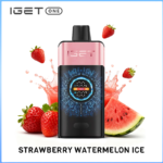 IGET One Strawberry Watermelon Ice 12000 puffs