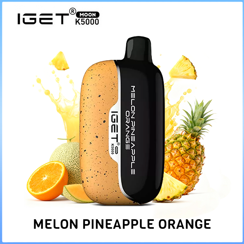 画板-1-18.png IGET MOON Melon Pineapple Orange 5000 Puffs - Image 1
