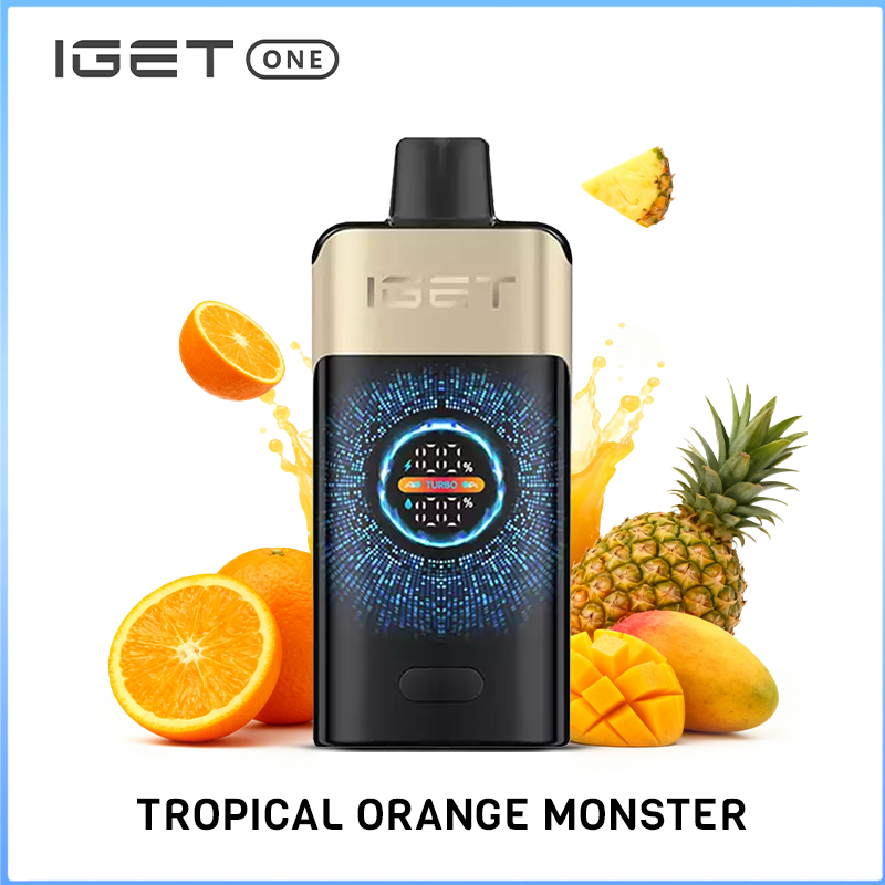 画板-1-3.png IGET One Tropical Orange Monster 12000 puffs - Image 1